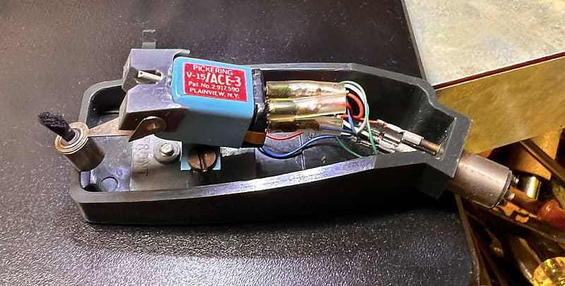 Pickering (V 15) ACE3 P Mount Cartridge and turntable shell tested  			
