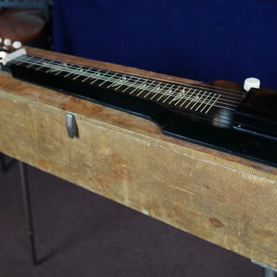 Harmony Lab Table Steel Guitar 1950s Amp in Case image 5