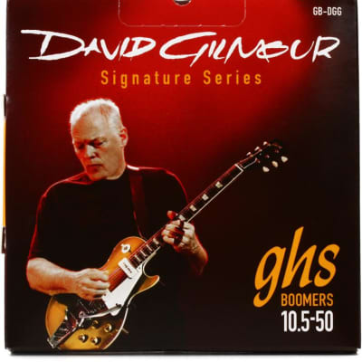GHS GB-DGG Guitar Boomers David Gilmour Signature Electric Guitar Strings - .0105-.050 Red image 1