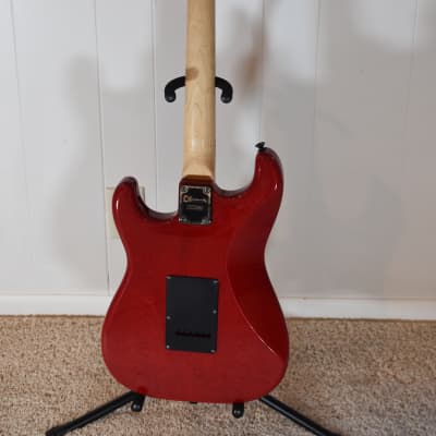 Charvel ST Custom Stratocaster Style - MIJ 1990s Candy Apple Red - w/ OHSC image 16