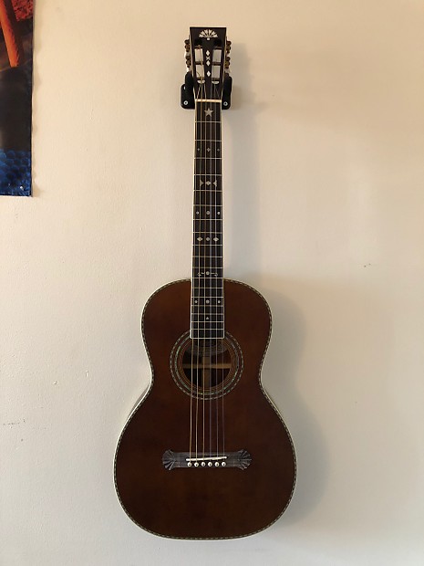 Washburn 125th Anniversary Edition R314KK Parlor Guitar 2008 Vintage Matte Brown PRICE DROP