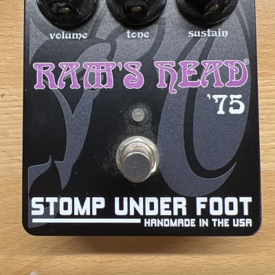 Stomp Under Foot Ram's Head (Violet Version) Fuzz Pedal