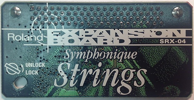 Roland SRX-04 Symphonique Strings Expansion Card in mint condition