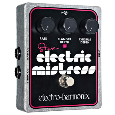 Electro-Harmonix XO Stereo Electric Mistress Flanger/Chorus Guitar Effects Pedal