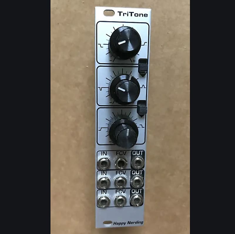 Happy Nerding Tritone Eurorack EQ Filter Distortion Reverb UK