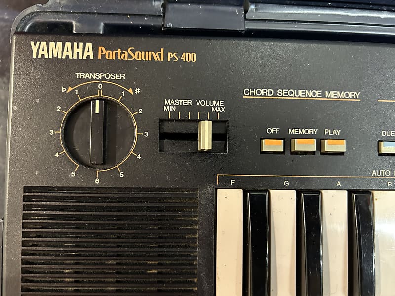 Vintage Yamaha Portasound PS-400 With Case and Manual - Etsy