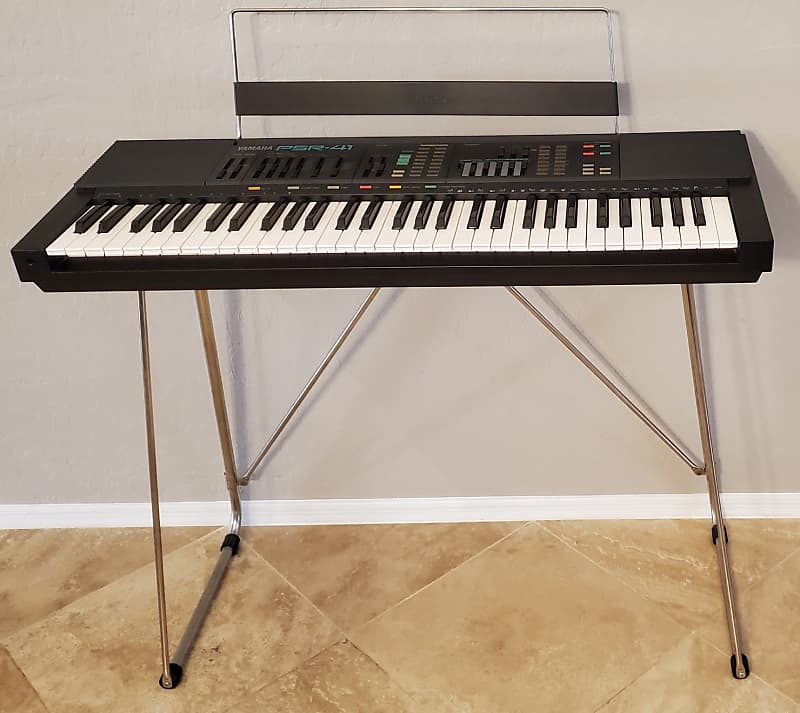 Yamaha PSR41 Digital Synthesizer Keyboard Reverb