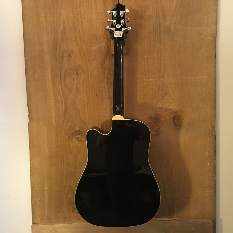 Samick Greg Bennett Design D-2CE/BK Dreadnought Cutaway