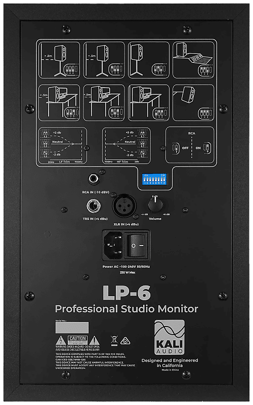 Kali Audio LP-6 Studio Monitor (Pair) 2018 image 4