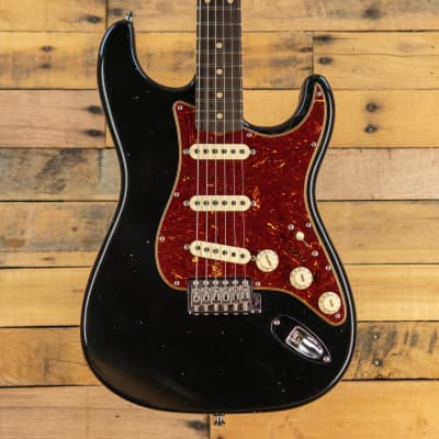 Fender Custom Shop Postmodern Strartocaster w/ AAA Rosewood Fretboard - Relic Aged Black image 2