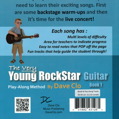 Dave Clo Music Publishing The Very Young RockStar Guitar Method Book 1 image 3