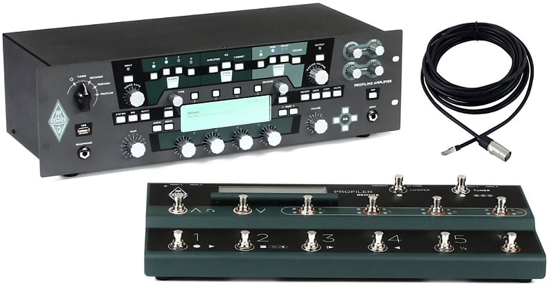 KEMPER Profiler Rack Unit 2020 w/ Remote & New extra cable | Reverb