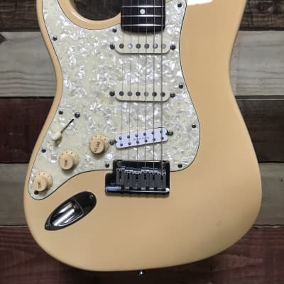 Fender American Standard Stratocaster Left-Handed RW Olympic White 1989 image 7