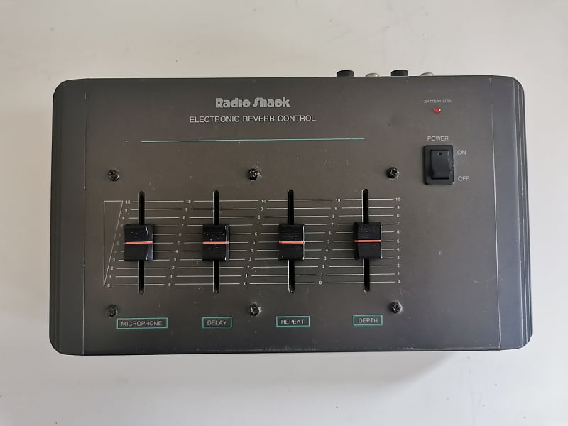 Radio Shack Electronic Reverb Mixer (Lofi, Rare, VGC, Boxed) Reverb