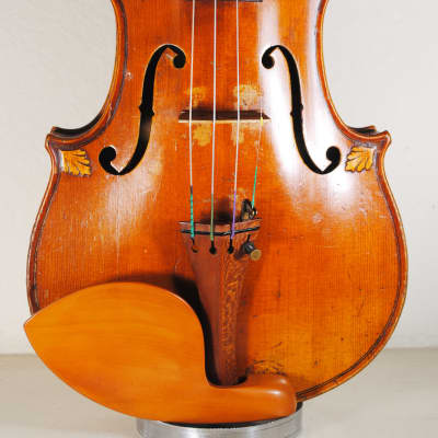 Old beautiful French violin F. Barbe 1886 VIDEO in perfect playing condition image 1