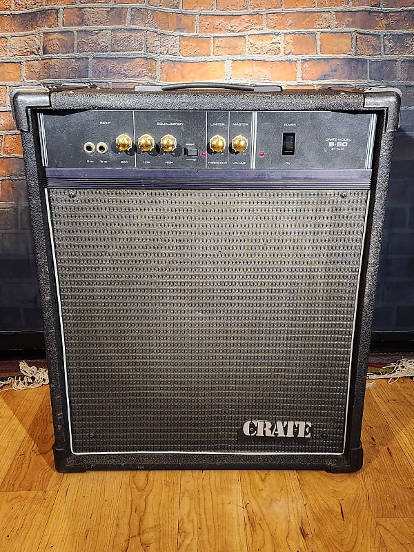 Crate B-60 Bass Combo Amplifier MADE IN USA | Reverb