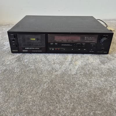Vintage Denon DR-F7 3-head Cassette Tape Deck | Reverb