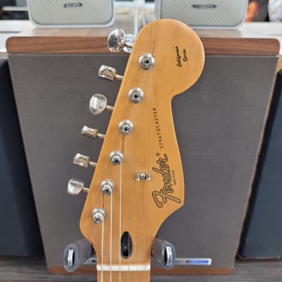 Fender California Series Stratocaster Neck 1997 w/ MIM Body Black *READ* image 7