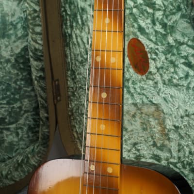 Vintage Lap Steel and Amplifier Set 1940s-50s Alan Stringed Instruments Natural image 12