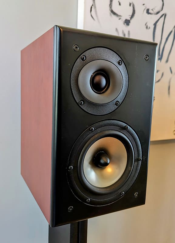 Seas Prestige Bookshelf Speakers (w/stands) | Reverb