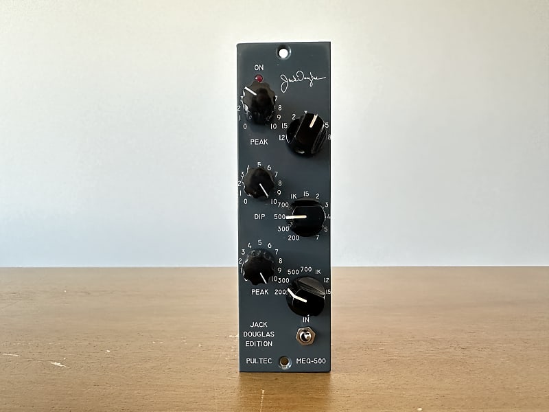 Pultec MEQ500 500 Series Equalizer Jack Douglas Edition Reverb