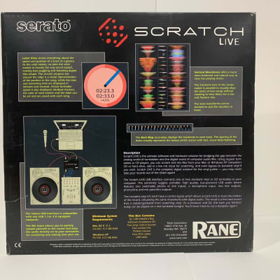 Rane Serato Scratch Live SL1 2007 in original box! | Reverb