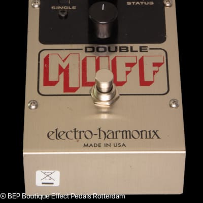 double muff electronic harmonix ファズ　木箱 double muff electronic harmonix ファズ木箱