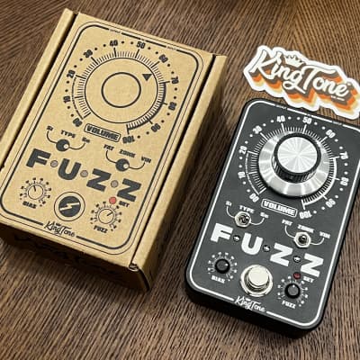 King Tone Minifuzz V2 Guitar Fuzz Pedal | Reverb King Tone Minifuzz V2 Guitar Fuzz Pedal | Reverb