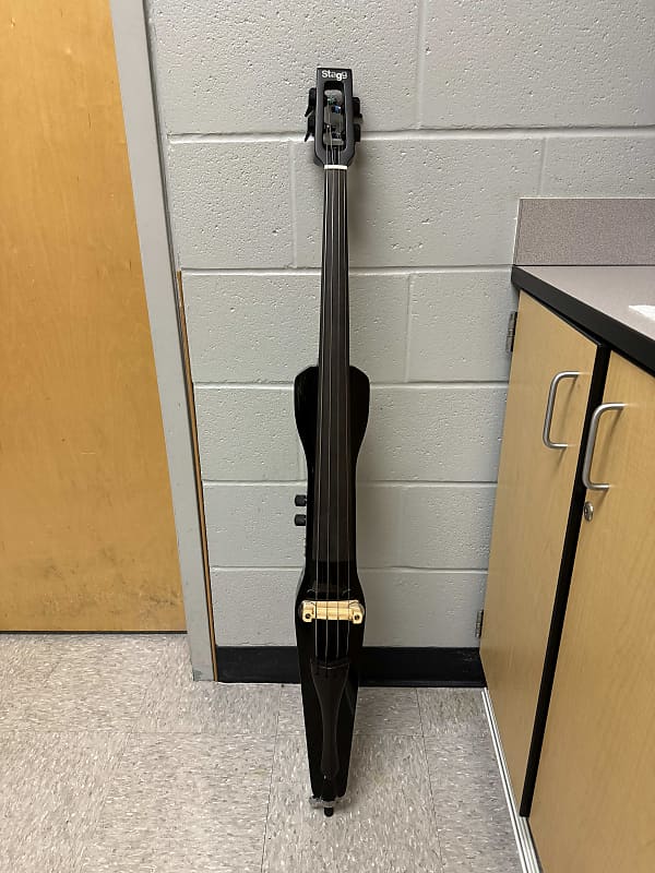 Stagg Electric Cello ECL 4/4 BK 2023 Black Reverb