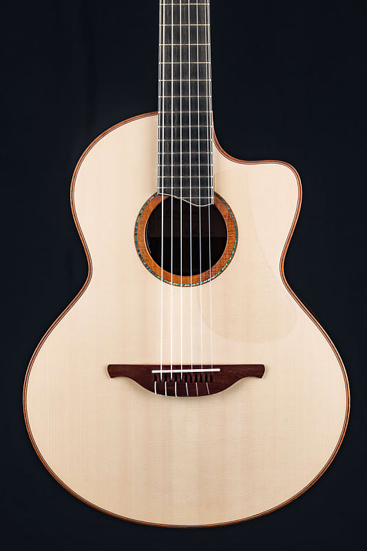 Lowden S-50J Macassar Ebony and Alpine Spruce Nylon String Jazz Series