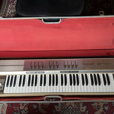 Elka Rhapsody 610 "ACOUSTA" version, ultra Rare + original case (SERVICED) 1975