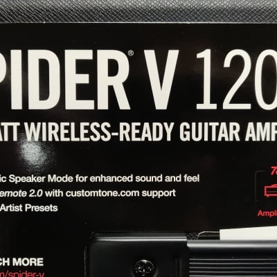 Line 6 Spider V 120 MkII 120-Watt 1x12" Digital Modeling Guitar Combo w/Stereo XLR Outs. image 4