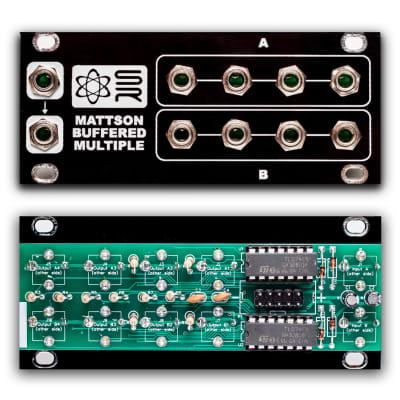 Synthrotek 1U Mattson Buffered Multiple PCB and Panel Combo image 2