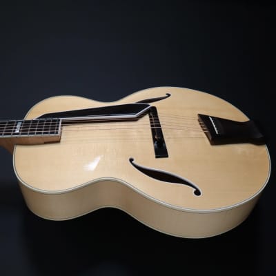 2013 Trenier Excel Acoustic Archtop - Natural - Near Mint image 8