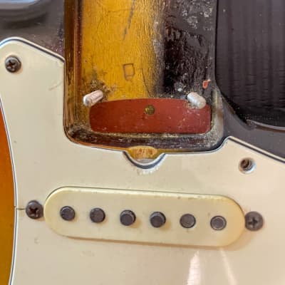 1965 Fender Stratocaster Sunburst Finish w/OHSC image 23