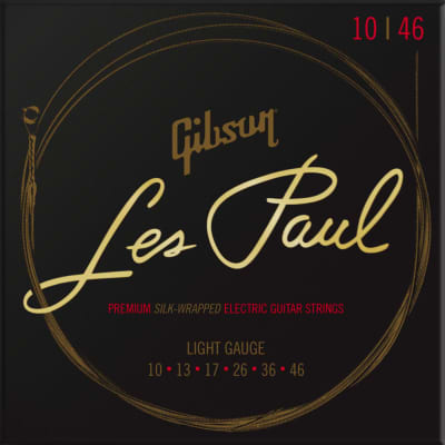 Gibson G-LES10 Les Paul Premium Electric Guitar Strings (010-.046) for sale