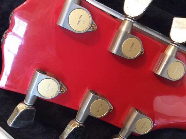 Burny Les Paul Custom early 80s rare red finish MIJ Japan