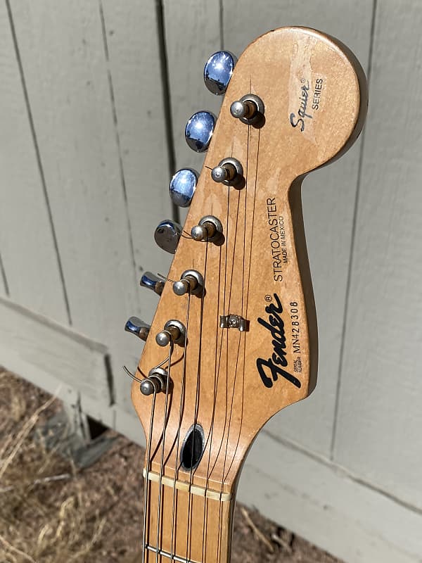Fender Stratocaster 1994 - Black Label - MIM SQ Series | Reverb