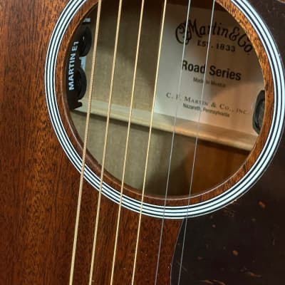 Martin 000-10E Acoustic-Electric Guitar - Natural Satin Sapele image 5