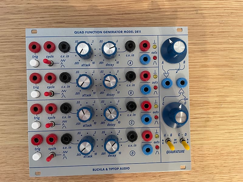 Tiptop Audio Buchla 281T Quad Function Generator 2022 - Present