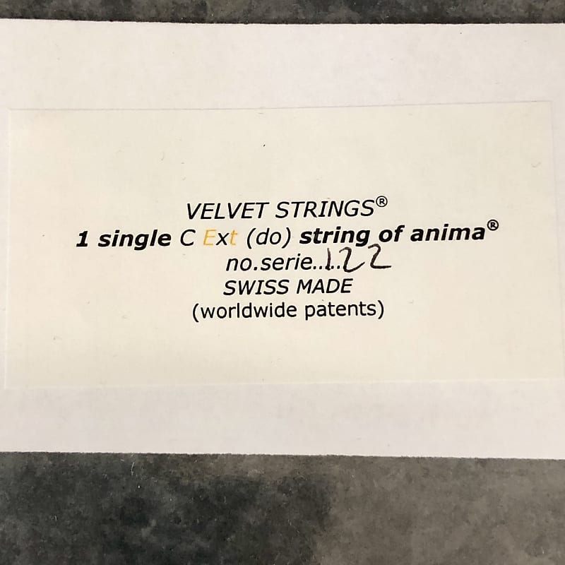 Velvet Strings Anima, C/E Extension (4th) String for Double Bass, VAN4X |  Reverb