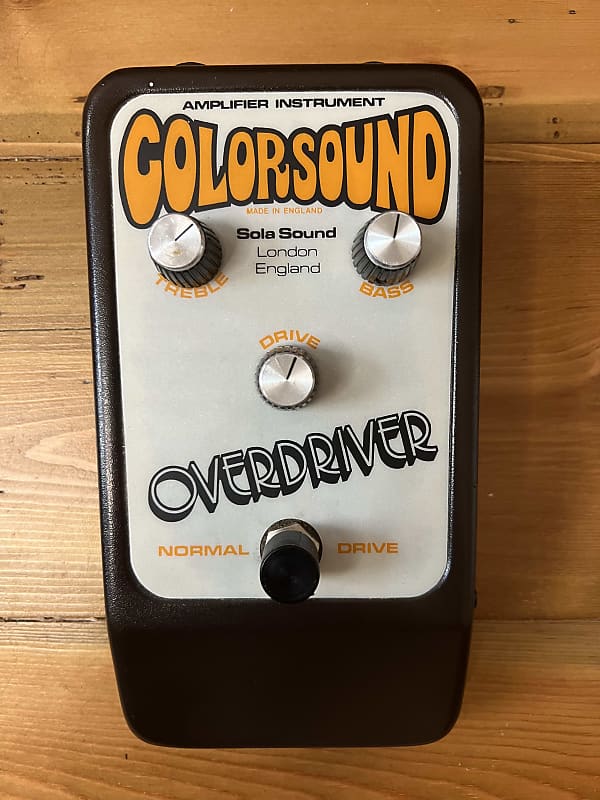 Colorsound Overdriver 1970s