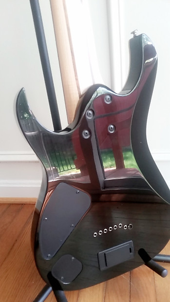 Ibanez RGIR28FE BLACK w/HIP SHOT IBBY HM