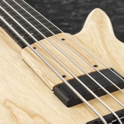Ibanez GWB1005-NTF Gary Willis Signature E-Bass Made in Japan 5 String Fretless Natural Flat image 6