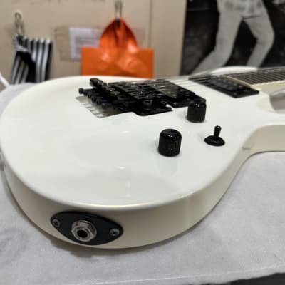 ESP Horizon-III Pearl White Gold Electric Guitar + Case Made in Japan Kiso Custom Shop Electric Guitar image 11