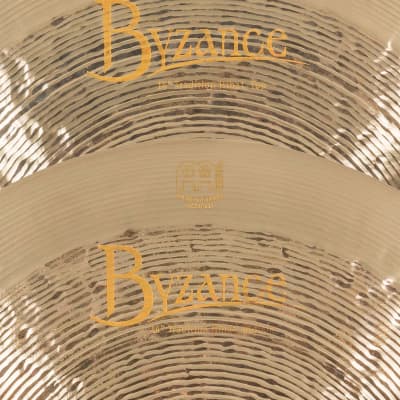 Meinl Cymbals B14TRH Byzance Jazz 14-Inch Tradition Hi Hat Cymbal Pair image 4