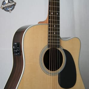 Sigma SD28CE Dreadnought Acoustic/Electric Guitar image 6
