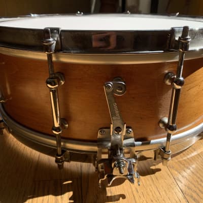 Ludwig Super Ludwig 5"x14" 1920's/1930's - Natural Wood image 3