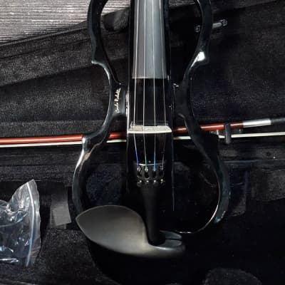Carlo Robelli CREV55 Electric Violin with Case and Bow (K34) image 2