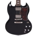 Gibson USA SG Standard Ebony w/Tortoise Pickguard & T-Type Pickups (CME Exclusive)